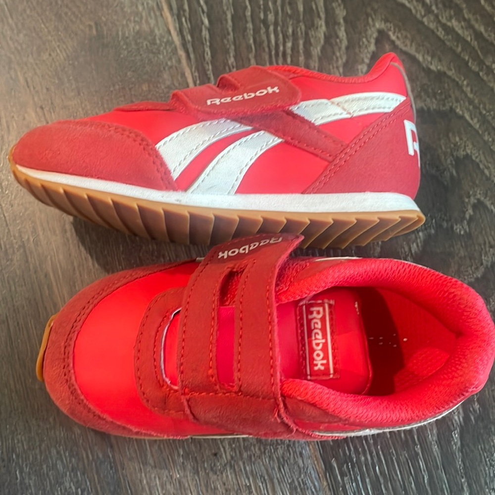 Reebok Red toddler shoes